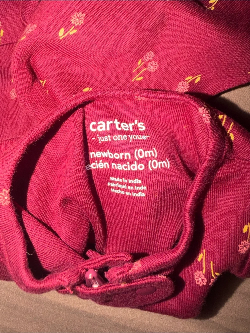 Carter’s Newborn Two Piece Onesies